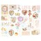 Prima Marketing Inc Magic Love Collection Chipboard Stickers - 44 Pcs W/ Foil Details 655350996727
